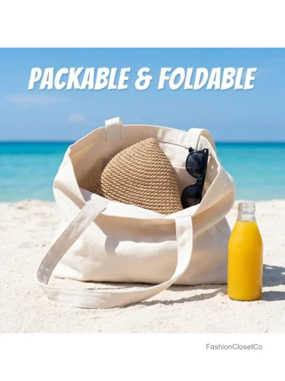 Women Straw Sun Hat Wide Brim Foldable Beach Lightweight Packable Travel Cap
